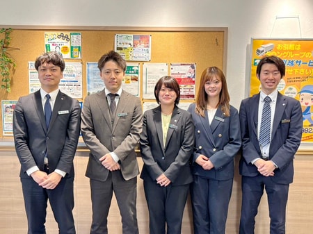 元気で明るいスタッフがお出迎え致します！