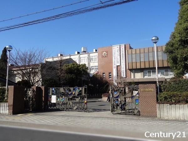 現地からの眺望(京都市立伏見工業高校)