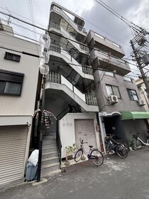 大阪メトロ谷町線 平野駅 5階建 築41年の外観写真