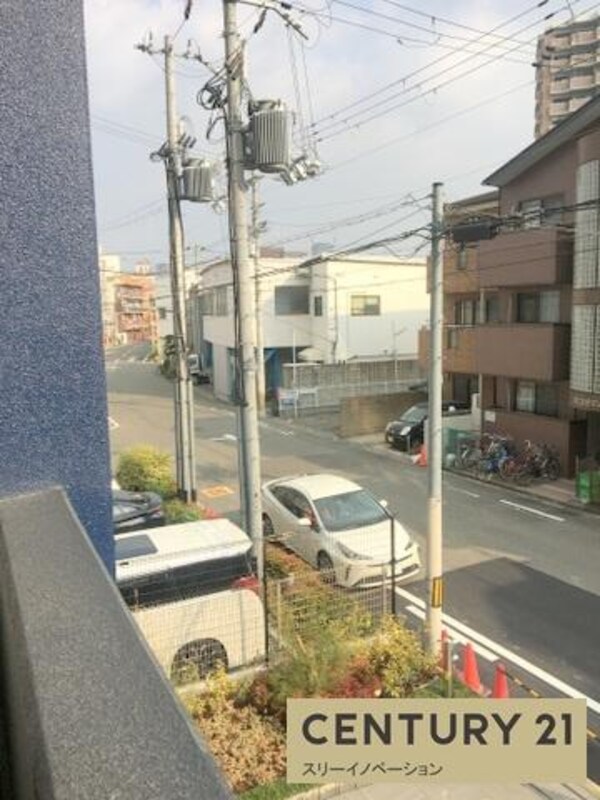 現地からの眺望(★前面道路もすっきり★)