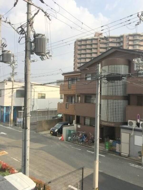 現地からの眺望(★前面道路もすっきり★)