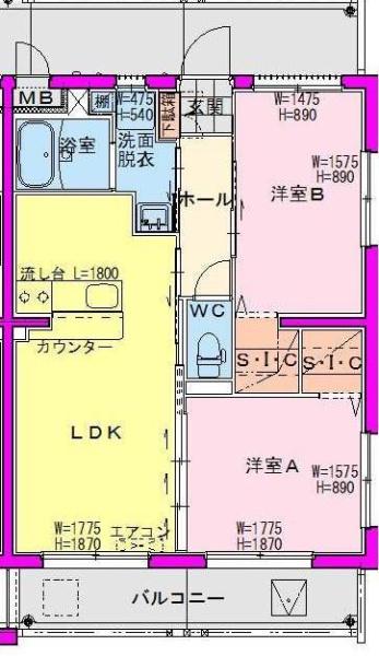 間取図