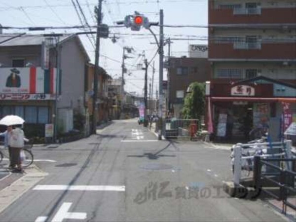 前面道路