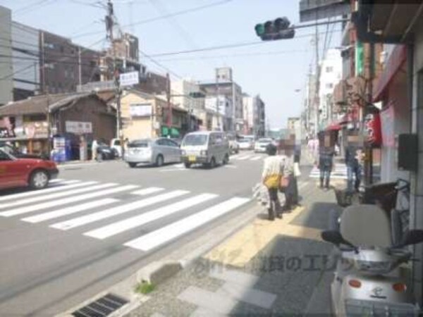 前面道路