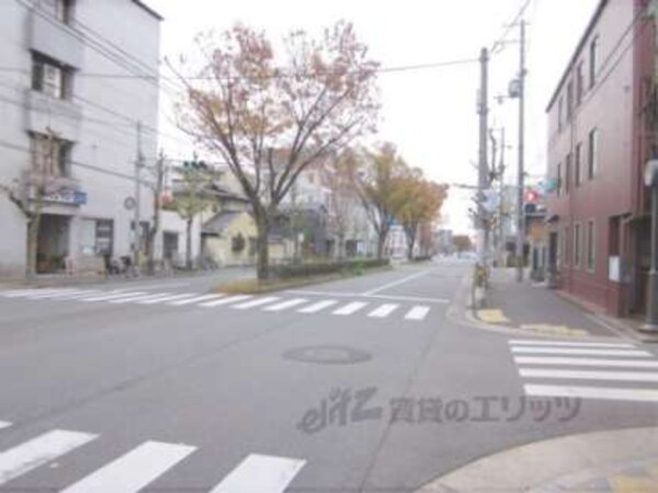 前面道路