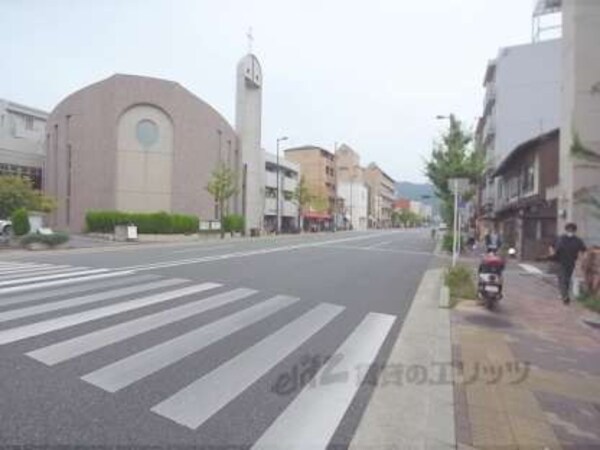 前面道路