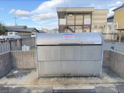 レオパレスクールドロータスのゴミ置き場