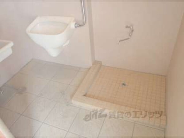 ペットの足洗い場