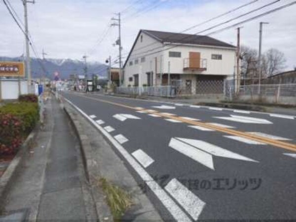 前面道路