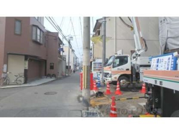 前面道路