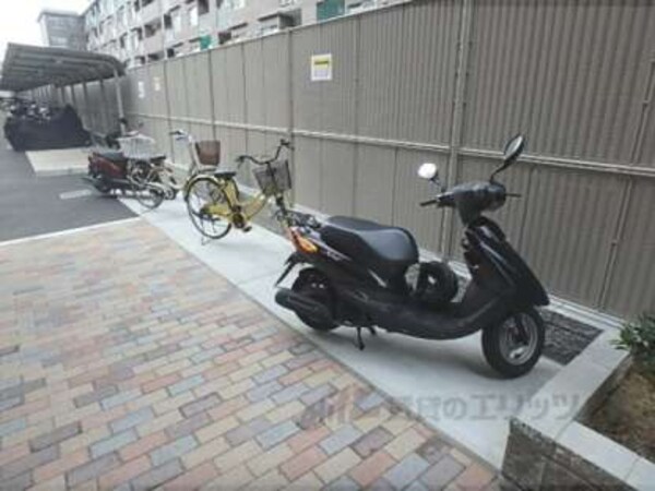 来客用駐輪場