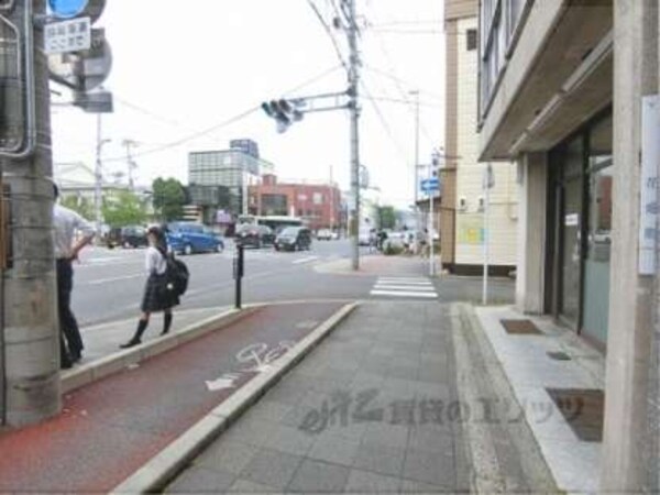 前面道路