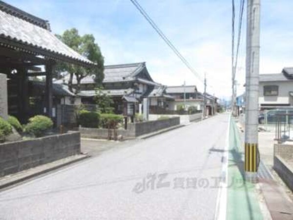 前面道路
