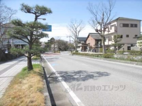 前面道路