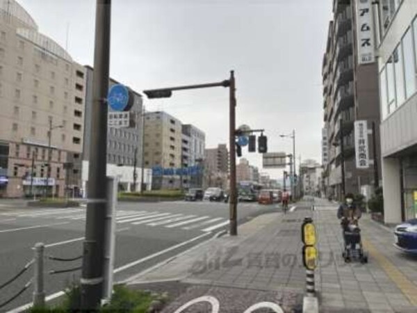 前面道路