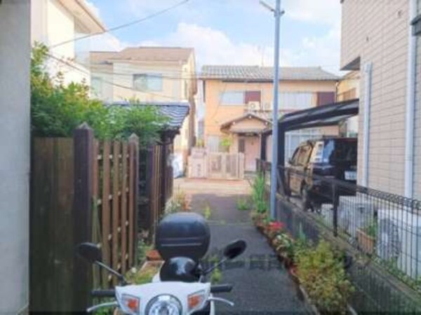 前面道路