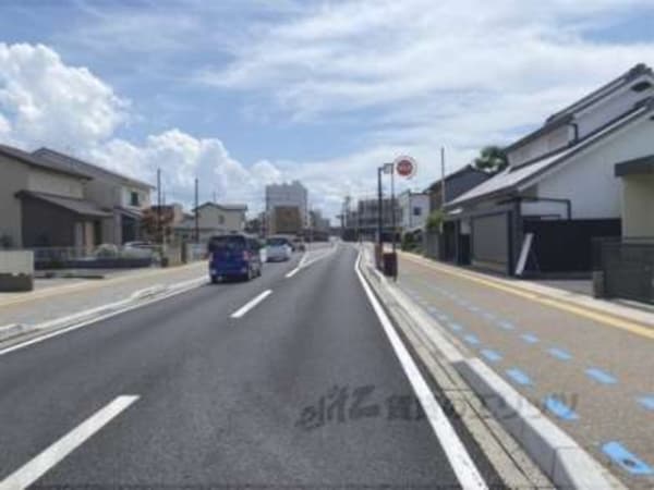 前面道路