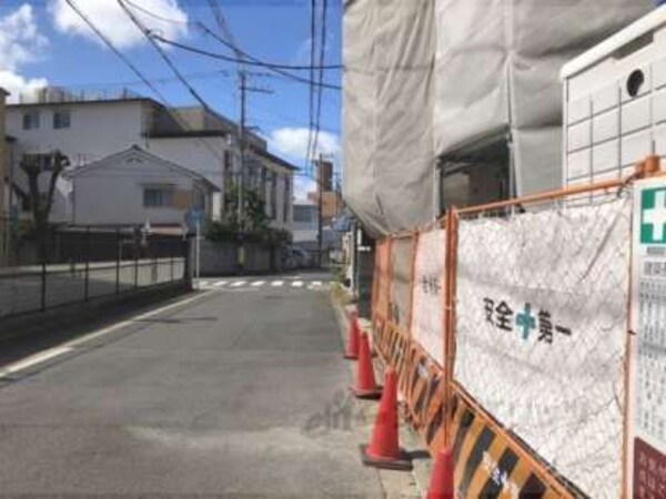 西向き