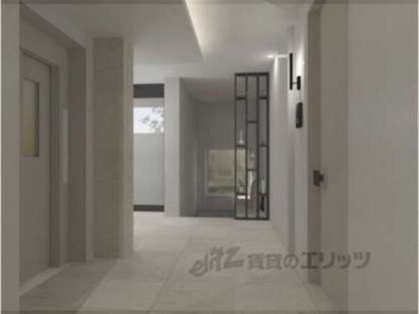 エントランス(工事中)