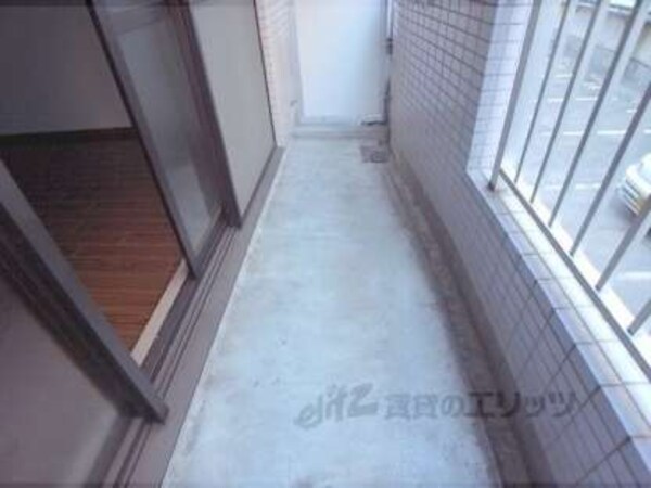 ベランダ(１階のお部屋ですが下に駐輪場あります！)