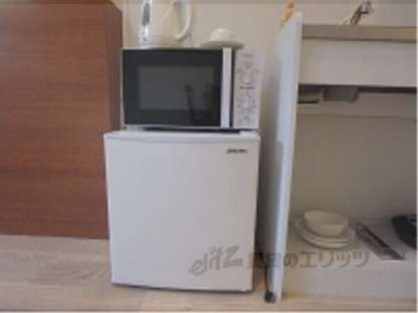 電子レンジと冷蔵庫