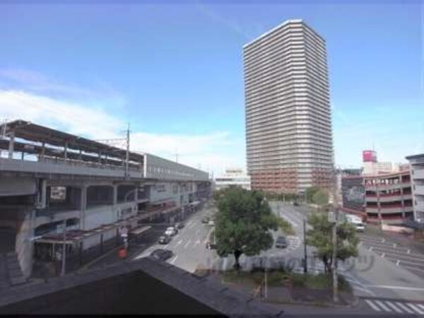眺望(大津京駅が目の前です)