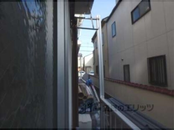 物干し竿置場