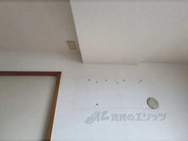 エアコン取付部