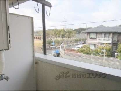 コーポバードワンのベランダ