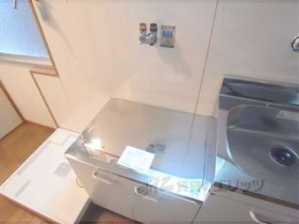 コンロ設置部分