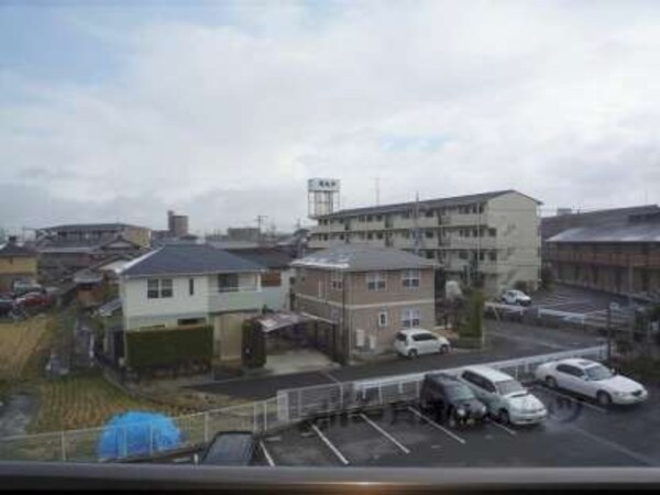 ベランダから