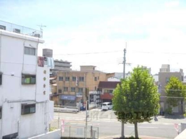 眺望(九条通りに面しています。)