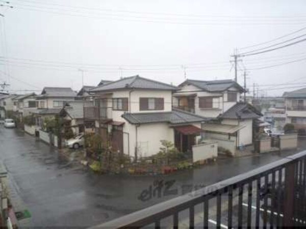 ベランダから