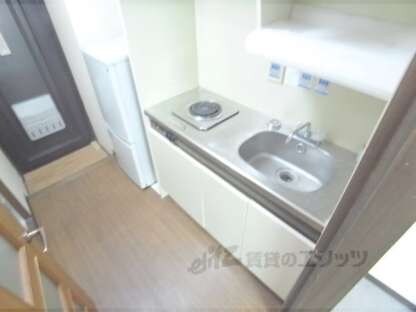 ＴＷＩＮⅠのキッチン(電気コンロ付き。)