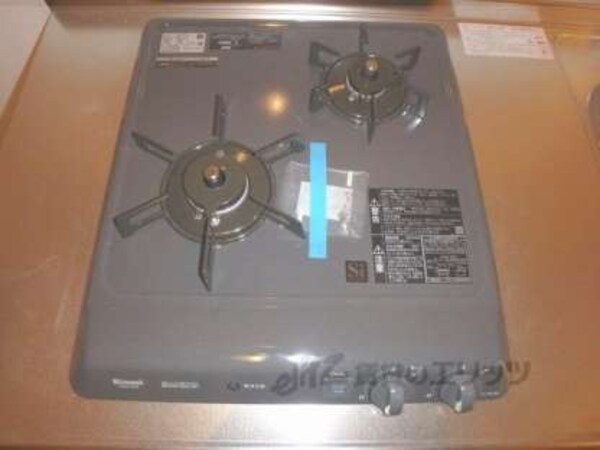 ガス2口コンロ