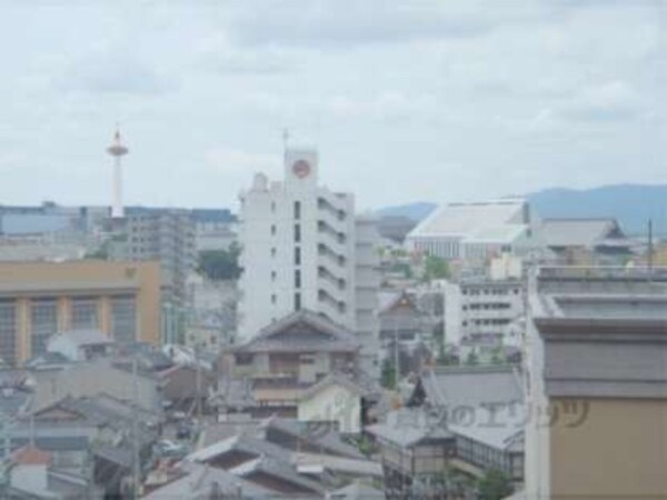 眺望(京都タワー一望。)