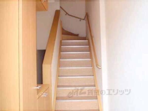 階段(玄関から見たとき)