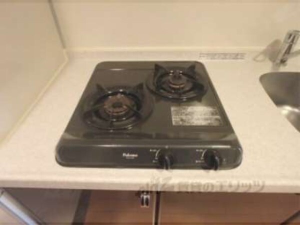 ガス2口コンロ