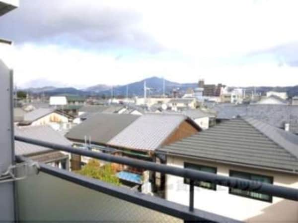 眺望(比叡山、大文字山が見える！！)