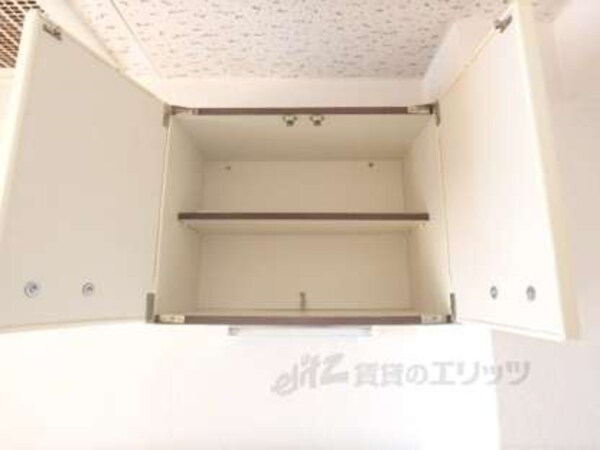 上部収納(2段あり便利です)