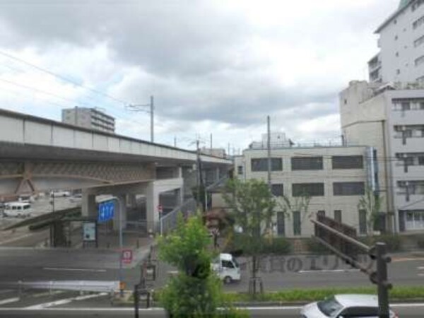 眺望(西大路通りが目の前です)