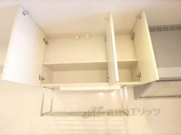 上部収納(2段あり使いやすいです)