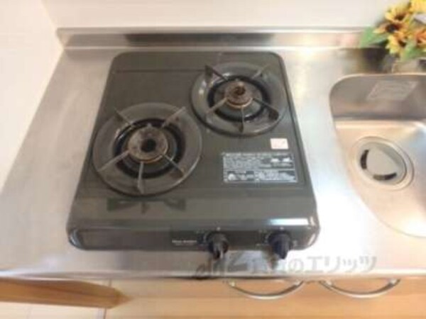 ガス2口コンロ