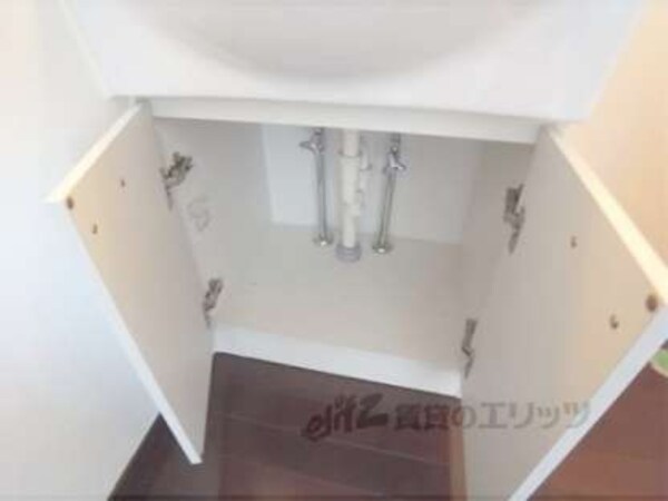 洗面所(洗面所の収納スペースです。)