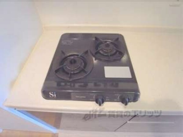 ガス2口コンロ