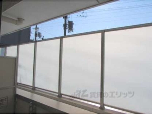 眺望(大通りから見えることがなく安心です。)