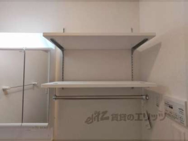 洗濯機上