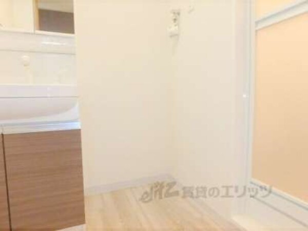 洗濯機置場(※防水パン設置前の画像です。)