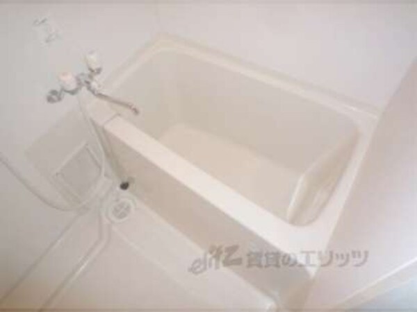 風呂(シャワーが手前側にあります。)