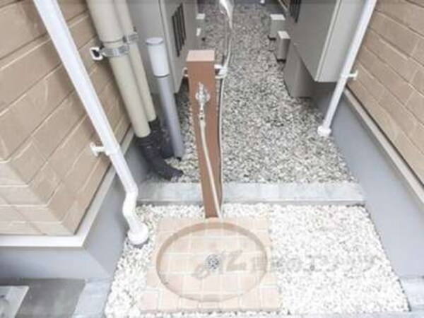 ペット用足洗い場